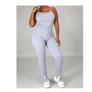 Gray Jumpsuit